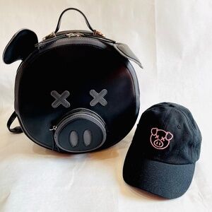 Shane Dawson  Black Pig Large Backpack Bag Collector Edition